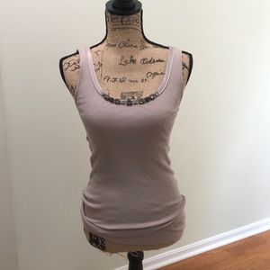 Loft rhinestone detail tank, XS